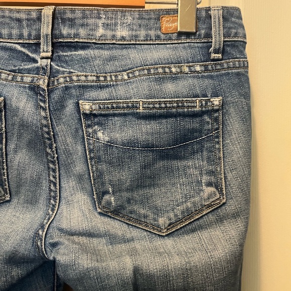 Paige premium denim jimmy jimmy fit distressed jeans ladies 26 waist - Picture 4 of 6